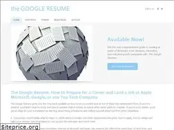 Sites similar to thegoogleresume.com
