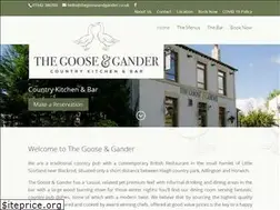 Sites similar to thegooseandgander.co.uk