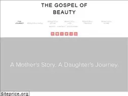 Sites similar to thegospelofbeauty.org