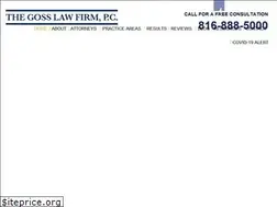 Sites similar to thegosslawfirm.com