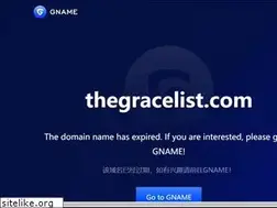 Sites similar to thegracelist.com