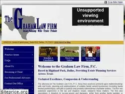 Sites similar to thegrahamlawfirm.com
