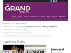 Sites similar to thegrandoshkosh.org