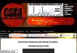 Sites similar to thegrandsolarminimum.com