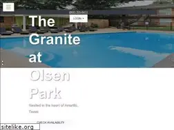 Sites similar to thegraniteatolsenpark.com