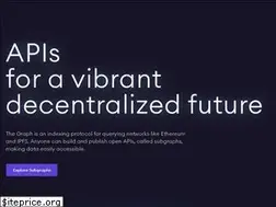 Sites similar to thegraph.com