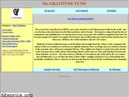 Sites similar to thegratitudefund.org