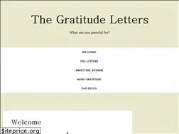 Sites similar to thegratitudeletters.com