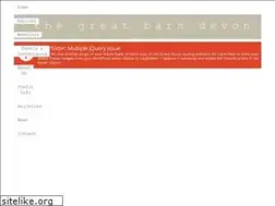 Sites similar to thegreatbarndevon.co.uk