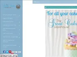 Sites similar to thegreatcakewarehouse.co.uk