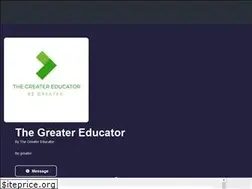 Sites similar to thegreatereducator.com