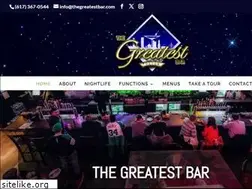 Sites similar to thegreatestbar.com