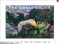 Sites similar to thegreatorder.com