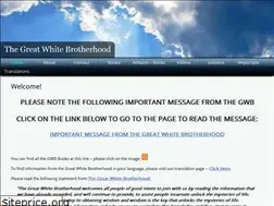 Sites similar to thegreatwhitebrotherhood.org