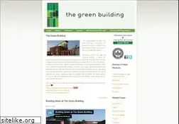 Sites similar to thegreenbuilding.net
