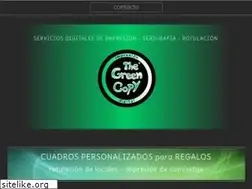 Sites similar to thegreencopy.com