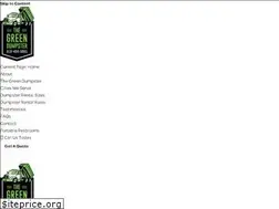 Sites similar to thegreendumpster.com