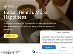 Sites similar to thegreenhappiness.com
