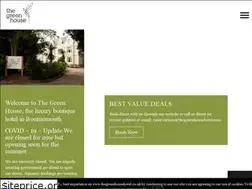 Sites similar to thegreenhousehotel.co.uk