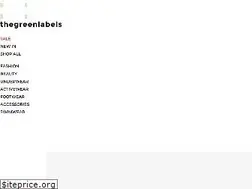 Sites similar to thegreenlabels.com