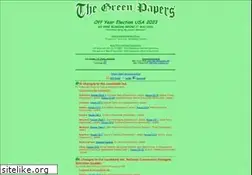 Sites similar to thegreenpapers.com