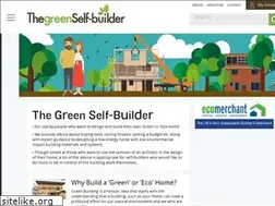 Sites similar to thegreenselfbuilder.co.uk