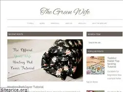 Sites similar to thegreenwife.com