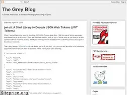 Sites similar to thegreyblog.blogspot.com
