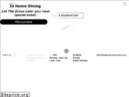 Sites similar to thegroverestaurant.co.nz