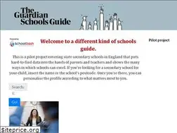Sites similar to theguardianschoolsguide.co.uk