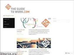 Sites similar to theguidetowork.wordpress.com