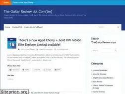 Sites similar to theguitarreview.com