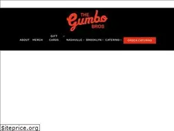 Sites similar to thegumbobros.com