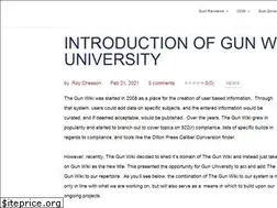 Sites similar to thegunwiki.com
