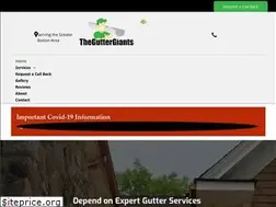 Sites similar to theguttergiants.com