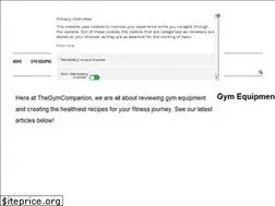 Sites similar to thegymcompanion.com