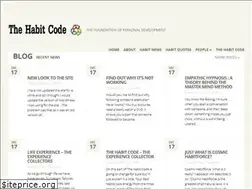 Sites similar to thehabitcode.com