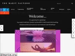 Sites similar to thehabitfactor.com