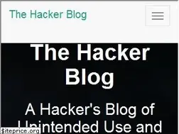 Sites similar to thehackerblog.com