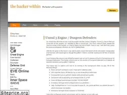 Sites similar to thehackerwithin.com