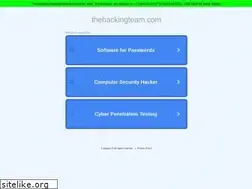 Sites similar to thehackingteam.com