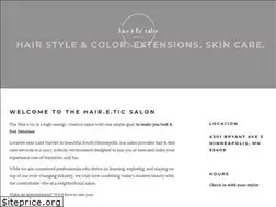 Sites similar to thehairetic.com