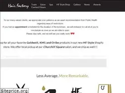 Sites similar to thehairfactory.ca