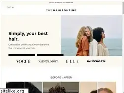 Sites similar to thehairroutine.com