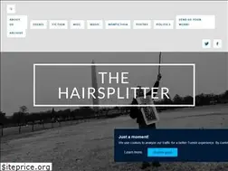 Sites similar to thehairsplitter.com