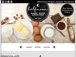 Sites similar to thehalfmoonbakery.com