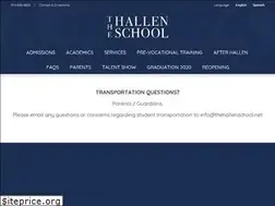 Sites similar to thehallenschool.net