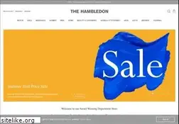 Sites similar to thehambledon.com