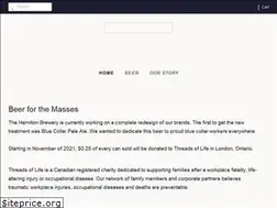 Sites similar to thehamiltonbrewery.com