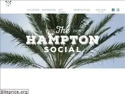 Sites similar to thehamptonsocial.com
